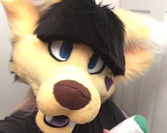 Custom fursuit head