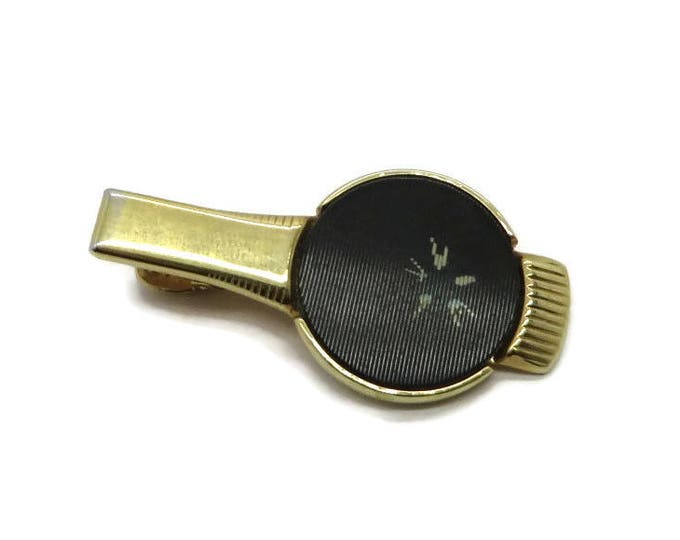 Anson Tie Clip, Vintage Men's Tie Clasp, Black and Gold Tie Bar, Star Tie Clip, Signed Anson Jewelry, Classic Tie Bar Anson Tie Clip, Vintage Men's Tie Clasp, Black and Gold Tie Bar, Star Tie Clip, Signed Anson Jewelry, Classic Tie Bar