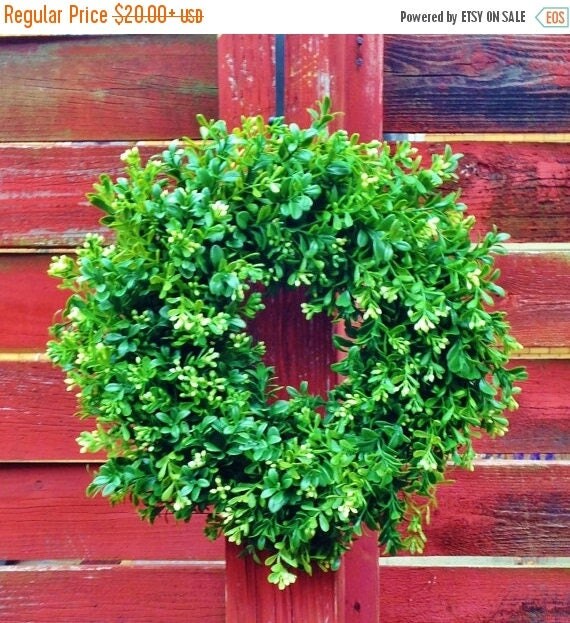 ON SALE BEST Selling Boxwood Wreath Artificial Boxwood