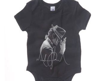 0100 MJ Inspired Cirque Show MJ One Onesie