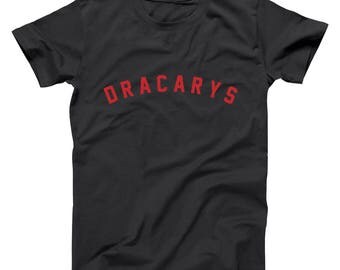 Dracarys Khaleesi Dragon Fire Got Thrones Show North Wall Basic Men's T-Shirt DT1926