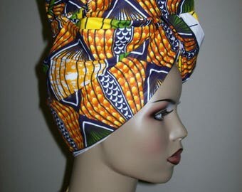 Wholesale African head wrap fabric, Head Scarf Fabric, Long Headwrap 72"x22" inch/ DIY Head Wrap fabric/ African head wraps/Rasta Head Wraps