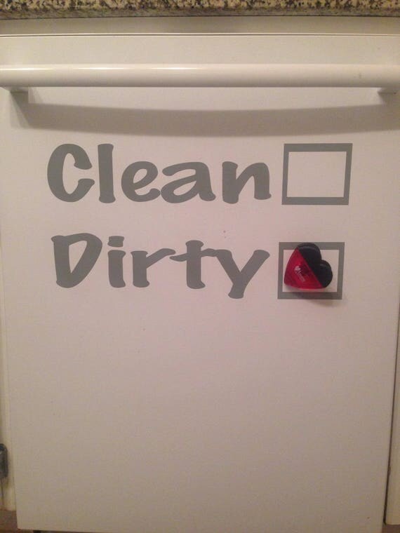 Items similar to Dishwasher decal, dish decals, Washing machine decals