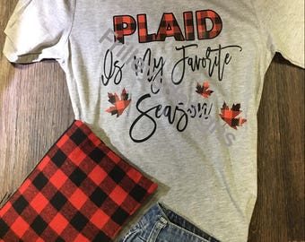 plaid fall shirt