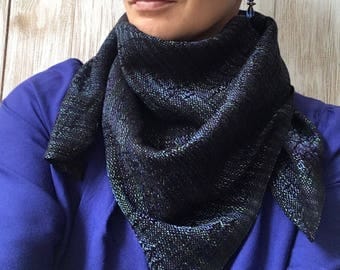 Handwoven Shawl - Tencel Scarf -Silky Wrap - Gift For Her - Birthday Gift - Eucalyptus Scarf - Woman Scarf - Head Scarf - Stole