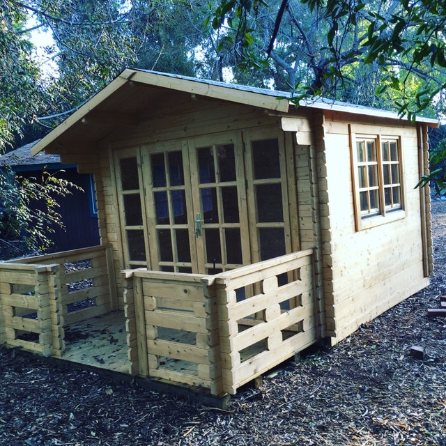 Natural wood cabin / storage / shed / guest house by MyModernCabin