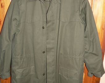 vintage 1980s italian army parka EU 56 / XXL