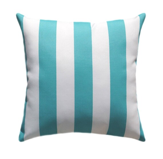 blue outdoor pillows