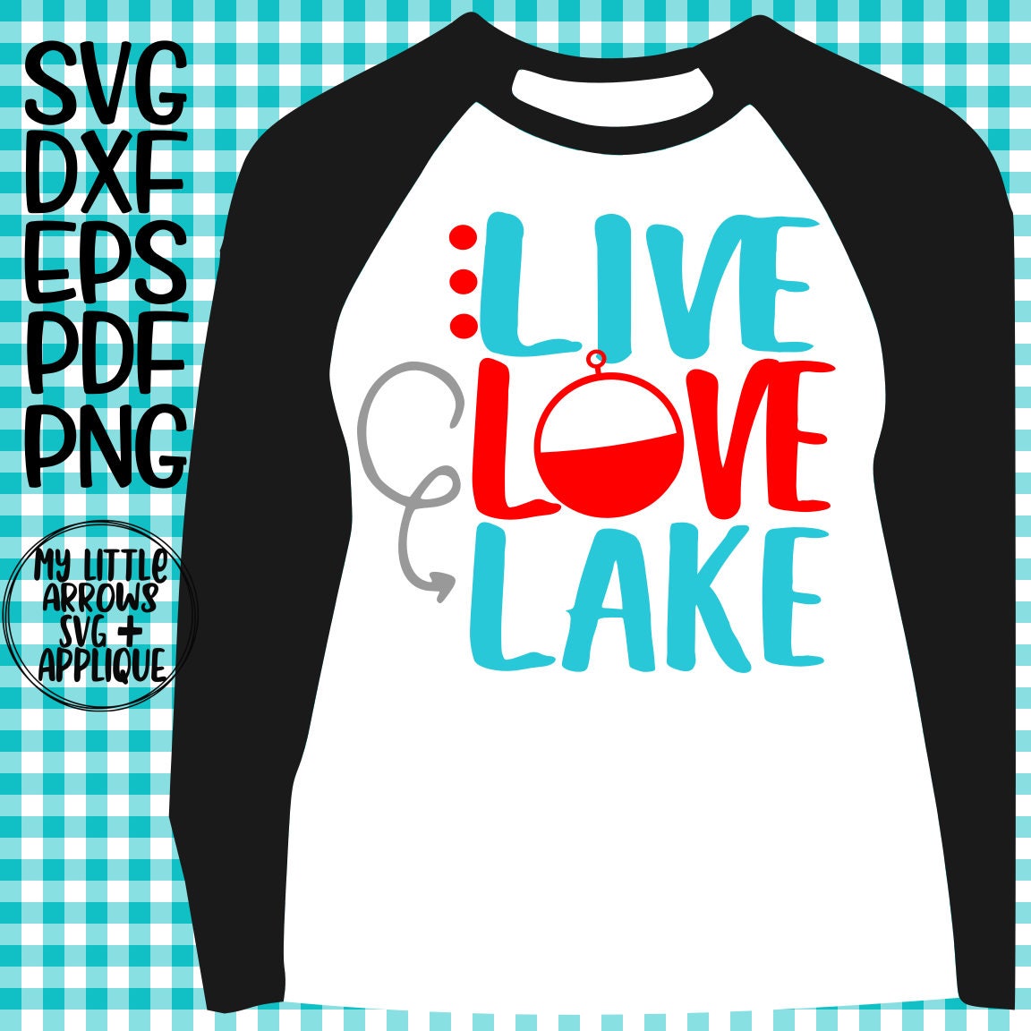 Download Live love lake SVG DXF EPS png Files for Cutting Machines