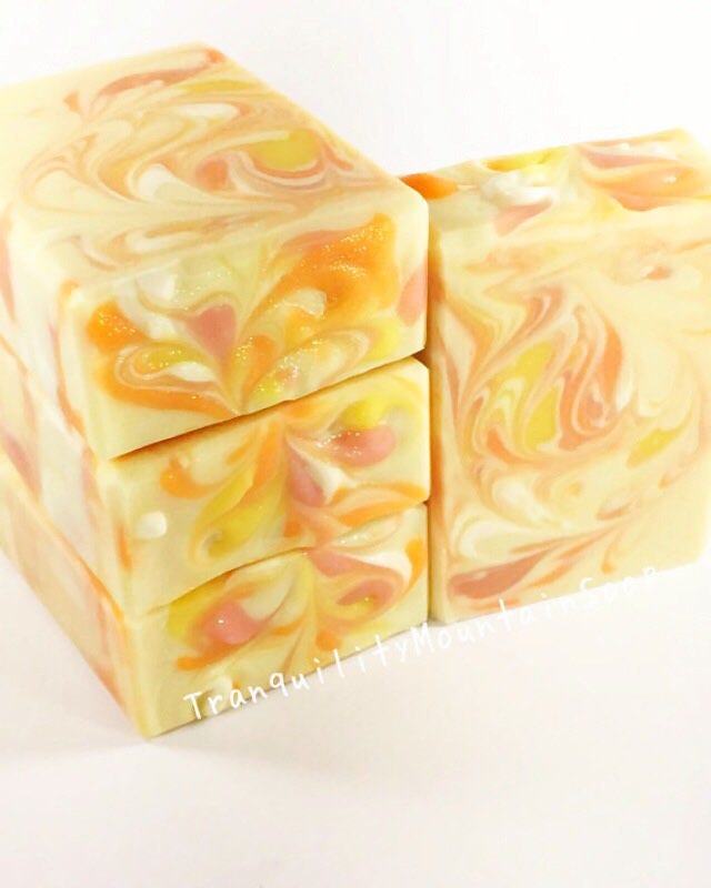 HONEYSUCKLE SOAP Handmade Soap Cold Process Soap Floral Soap