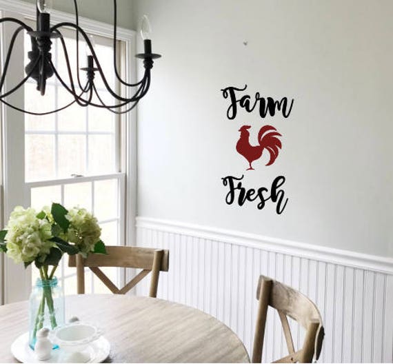 Farm Fresh Wall Decor Wall Home Decor Removable Home Wall
