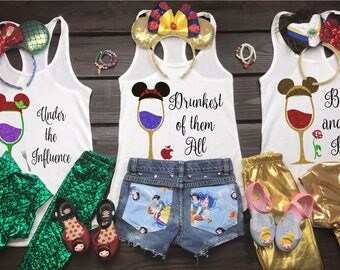 Food And Wine Shirt | Disney Princess Drinking Shirt | Food And Wine Shirt Ideas | Epcot Food And Wine | Conquering The World | EPCOT