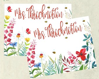 personalized notecard