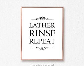 Wash rinse repeat | Etsy