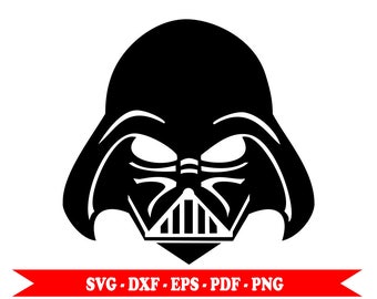 Star Wars Darth Vader, Darth Vader svg, svg, eps, dxf, clip art, png, pdf. For Silhouette, Cricut Cameo Space. For vinyl, embroidery