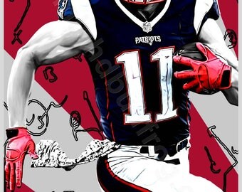 Julian edelman | Etsy