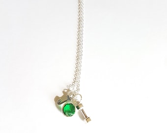 Motivation necklace,gym Strength necklace,dumbell necklace fitness jewelry,crossfit necklace,dumbbell charm,gym buddy gift,Strength necklace