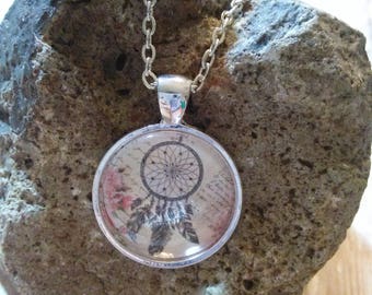 Dreamcatcher Necklace | Dreamcatcher Jewelry | Dreamcatcher Pendant | Boho Pendant | Pendant Necklace | Boho Necklace | Dreamcatcher