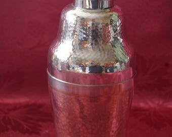 Vintage Cocktail Shaker - Art Déco - Germany - Carl Deffner - CDE - Barware - Design - 30s - original - silver plate - serialnumber 88