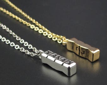 XANAX NECKLACE - Zannies Necklace - Z-bars Necklace: Xanbars, Handlebars, Bars, Z-bars, Totem Poles, Xannies, Zanbars