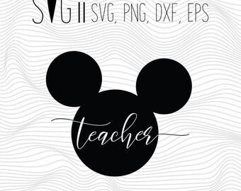 Free Free 261 Disney Teacher Svg SVG PNG EPS DXF File