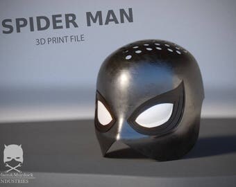 Spider-Man Homecoming Shellface for 3D print