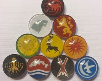 Game of Thrones House Sigil Magnets