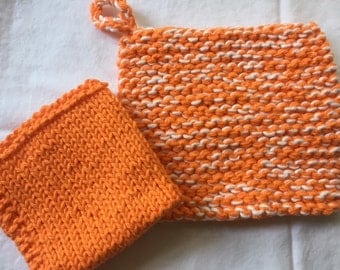 Kitchen Potholder, Hot pad, dishcloth, Tennessee Colors