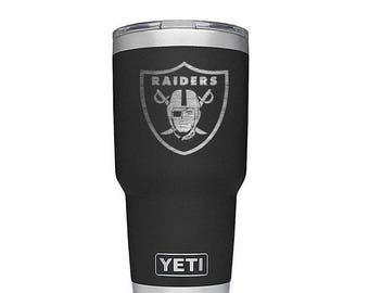 Oakland Raiders YETI Cup Oakland Raiders Cup Oakland Raiders Birthday Oakland Raiders Gift Oakland Raiders Party Oakland Raiders YETI Cup