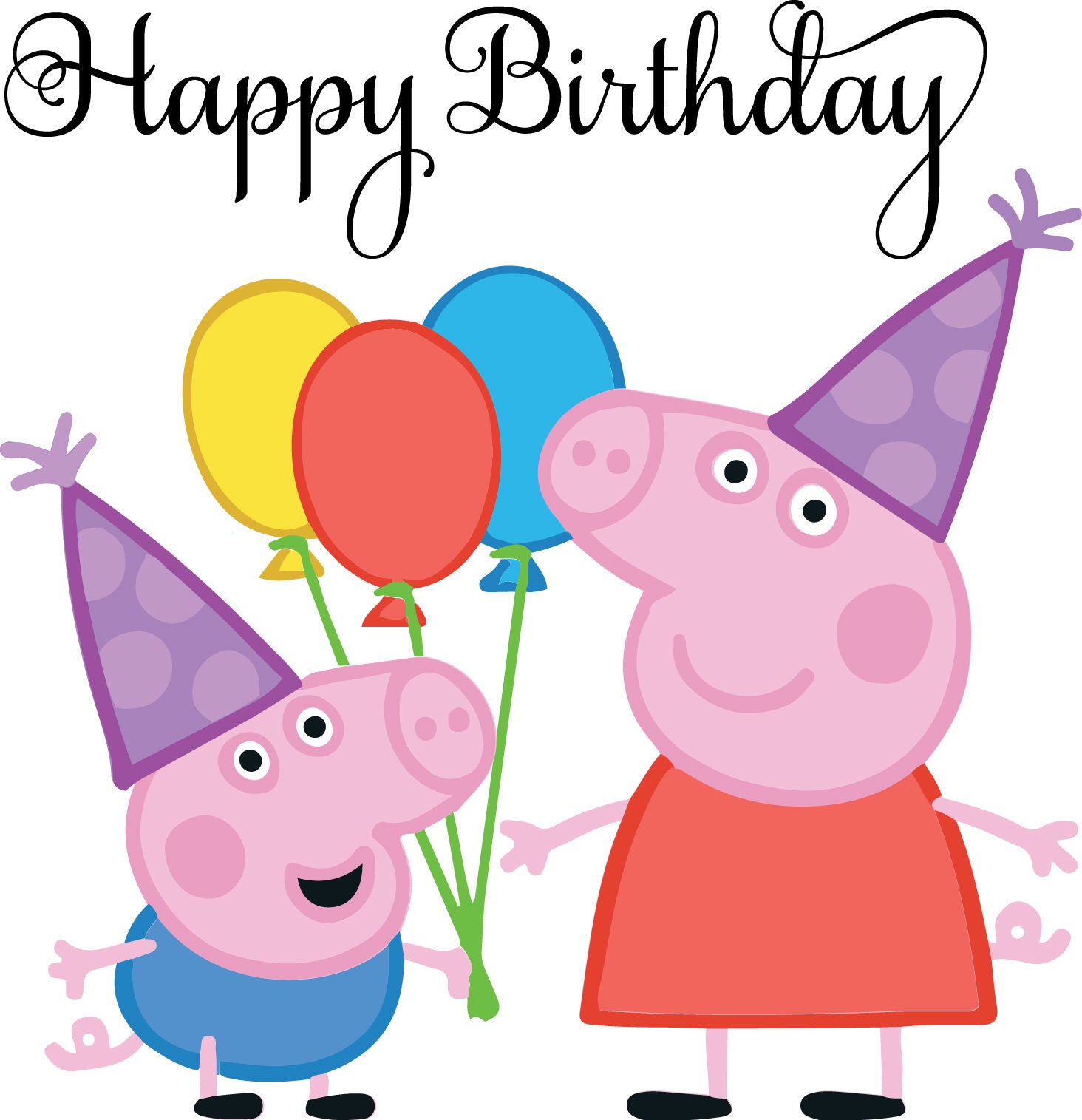 Download George Peppa Pig s for cutting and printing Layered SVG ...