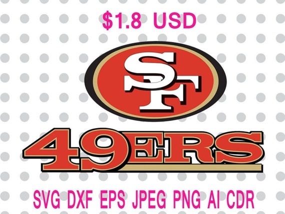 San Francisco 49ers Logo Svg Dxf Eps Png Jpg Cdr Ai Cut Vector