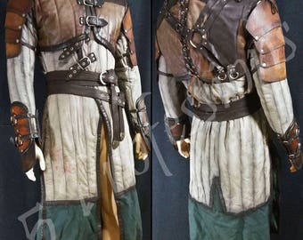 Superior Armor Bear Gambeson Ursine Witcher Inspired Geralt