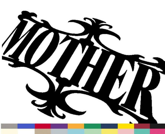 DIY Mothers Day Gift MOTHER Intricate Paper Cutting Die Cut