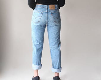vintage levi jeans | distressed levis boyfriend jeans, waist 32