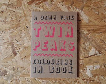 A Damn Fine Twin Peaks Colouring-In Book