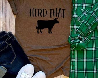 Herd That Country, Country Tees, Graphic Tees, Country Girl Funny T Shirts