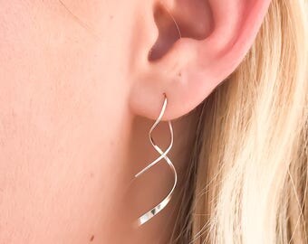 Simple Spiral Earrings