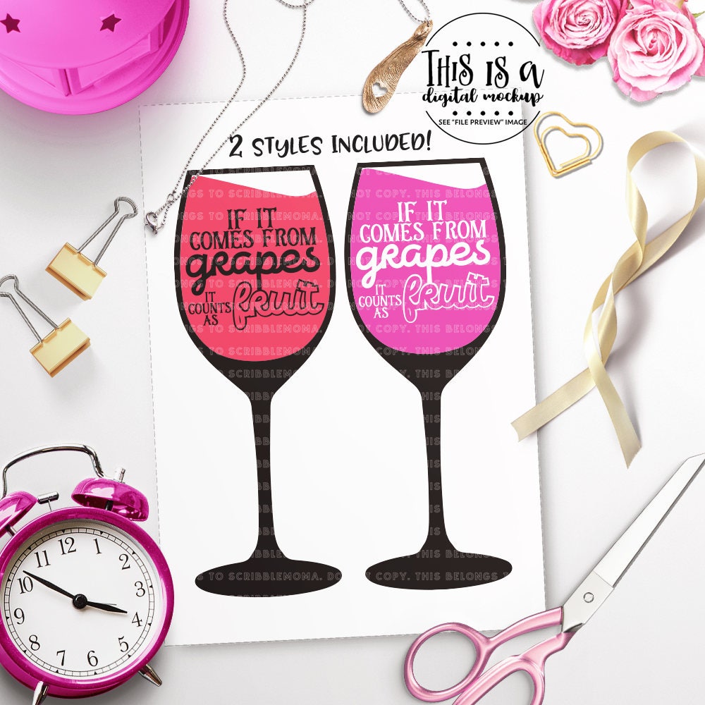 Download Wine SVG Files Drink svg Wine Cut File Wine Glass svg Wine