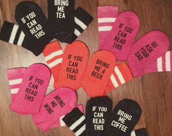 If You Can Read This Socks