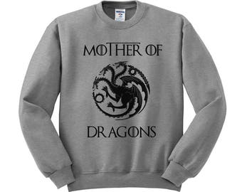 Mother Of Dragons Sweatshirt mothers day shirt, mom shirt, gifts for mom, mothers day present, thrones shirt, game shirt, geeky gift