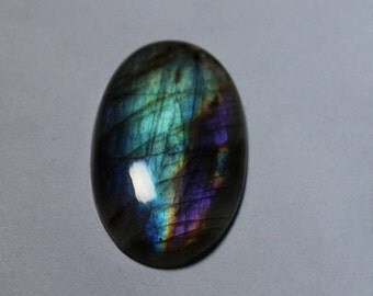 Spectrolite Labradorite,Natural Labradorite Cabochon,Purple Labradorite Gemstone,purple flash labradorite loose stone [47x29]77 Cts.1546-