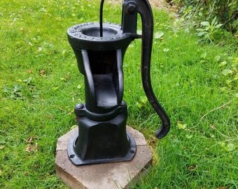 Vintage Well Pump Hand Pump The Deming Co Salem, OH Farmhouse Garden Décor
