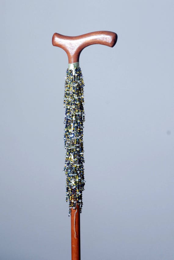 Ladies Beaded Walking Canes Woman's walking sticks