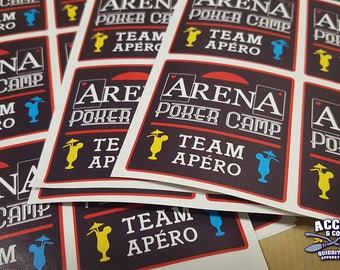 50 custom stickers - Vinyle NOT PAPER - Mat lamination - All cut shapes