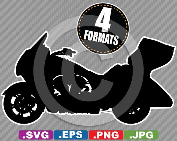 Download Victory Touring Motorcycle Clip Art SVG cutting file Plus