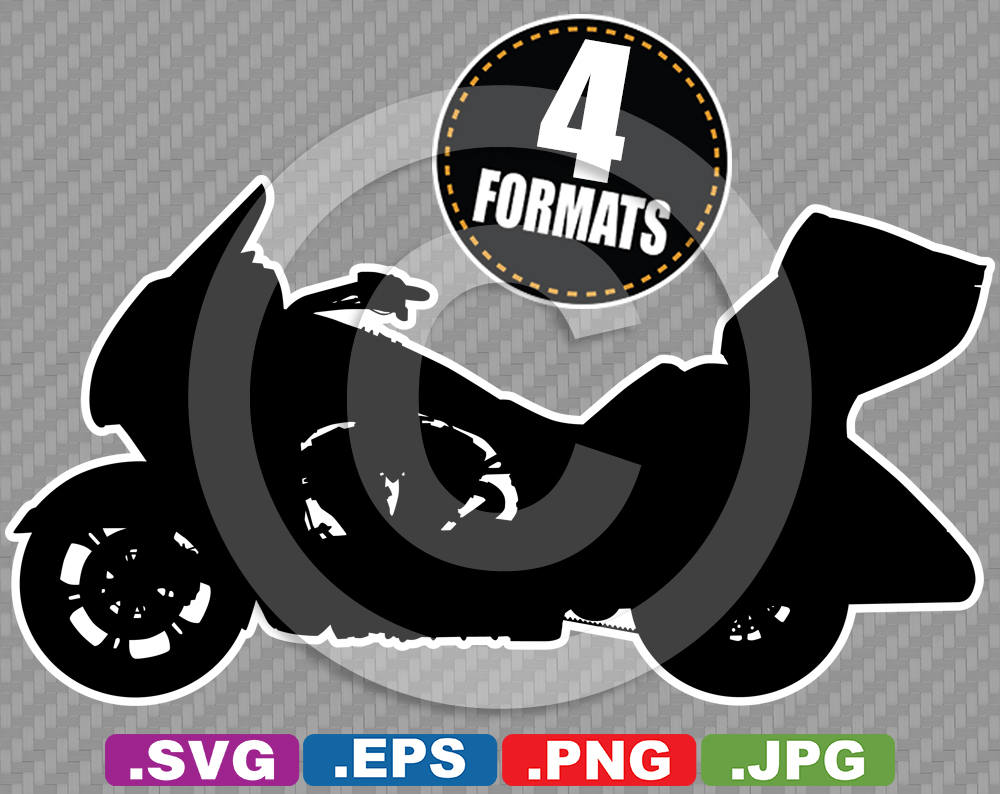 Download Victory Touring Motorcycle Silhouette Clip Art - SVG ...