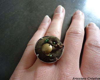 Textile ring green/REF BA10