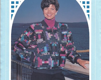 Log Wild Jacket pattern by Back Porch Design OOP Uncut