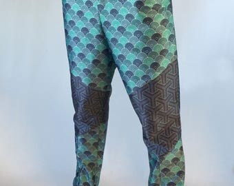 Japanese style mens pants, Graphic trousers, Mens clothing, Mens fashion, Ornaments