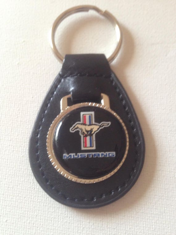 Ford Mustang Keychain Leather Ford Key Chain